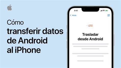 Cómo transferir datos de Android al iPhone Soporte técnico de Apple