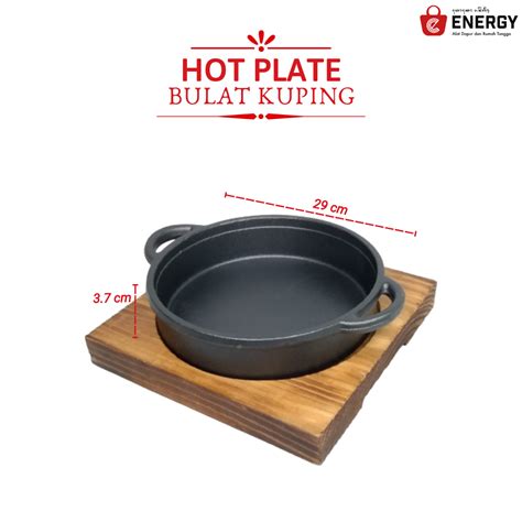 Hot Plate Bulat Kuping Energy Bali