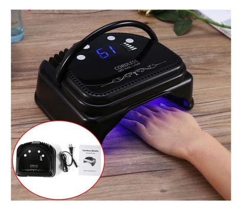 Amazon Pro 64W LED UV Cordless Nail Dryer Gel Polish Lamp Light