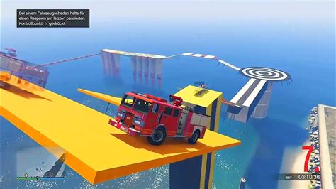 Ml Fire Truck Parkour Gta Online Ps Ps Youtube