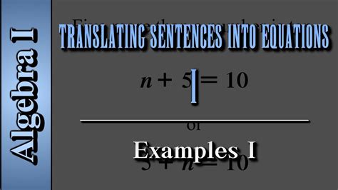 Sentence To Equation Converter