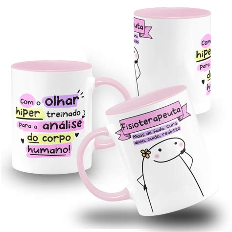 Arte Digital Caneca De Profiss O Fisioterapia Flork Elo