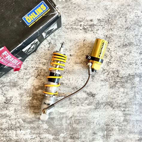 Jual SHOCK OHLINS P701 DEPAN TABUNG PISAH FOR ALL VESPA MATIC Shopee