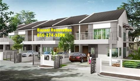 Sample Plan Rumah Teres Modern | Bayani Home Renovation