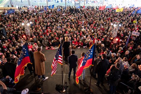 Trumps Georgia Rally Sparks Gop Anxiety Politico