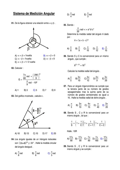 1 Practica Sistema DE Medidas Angulares Sistema de Medición Angular