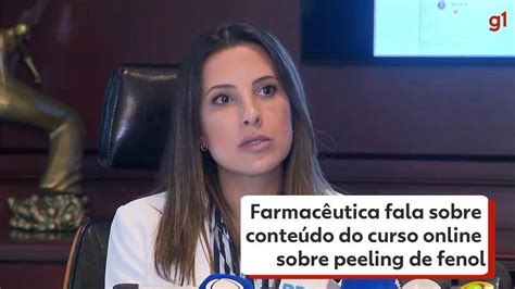 V Deo Farmac Utica Fala Sobre Conte Do Do Curso Online Sobre Peeling