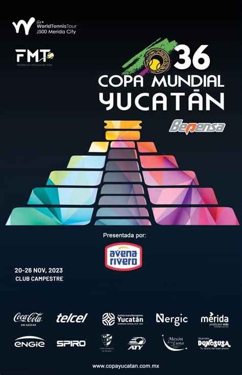 Presentaci N Del P Ster Oficial Xxxvi Copa Mundial Yucat N Copa