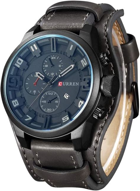 Montre à quartz Curren Pour homme Avec cadran analogique