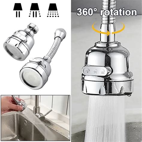 Faucet Sprayer Attachment 360° Rotating Faucet Aerator Sink Sprayer