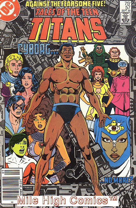 TEEN TITANS 1980 Series DC 57 NEWSSTAND Good Comics Book Comic