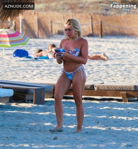 Gabby Allen Sizzles In Ibiza With Her Sexy Bikini Look AZNude