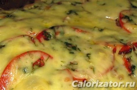 Макрурус под овощами с сыром в мультиварке - калорийность, состав ...