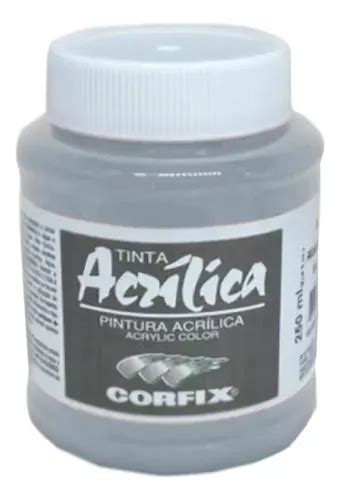 Pintura Acr Lica Corfix Cores Frias Ml Color Gris Neutro