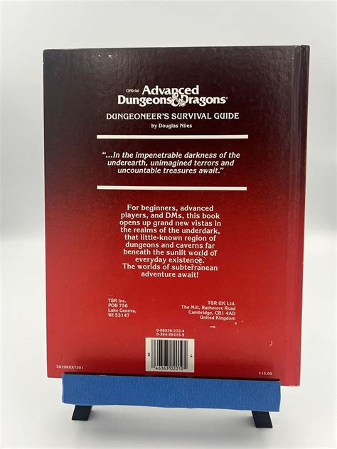 Dungeoneer S Survival Guide Hard Cover Ad D Advanced Dungeons Dragons