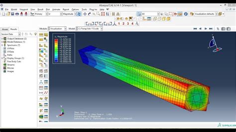 Abaqus Tutorials How To Apply Moment To A D Solid Part Youtube