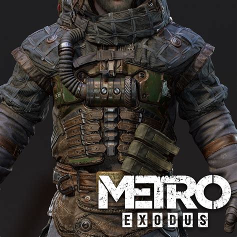 Metro Exodus Spartan Stealth Suit Game Model Dmitry Osipenko