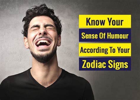 Know Your Sense Of Humour According To Zodiac Signs Revive Zone