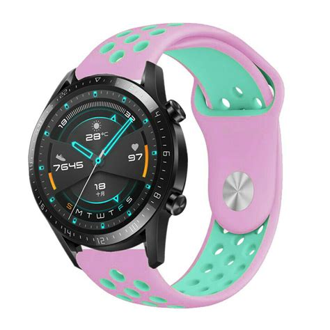 Huawei Watch Gt 2 Sportarmband Rosa Aqua Smartwatcharmbaender De