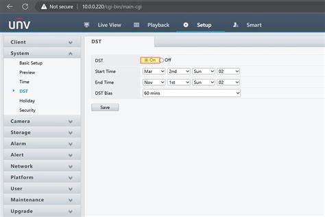 Setting The Date Time On Your Uniview Nvr Xlr Security