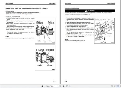 Komatsu Forklift Truck FG D 10 18 20 FG D 20 35 16 Operation Manual