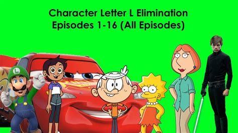 Character Alphabet Elimination Season L All Episodes YouTube