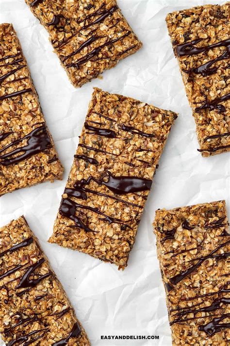 Healthy Homemade Energy Bars Easy And Delish