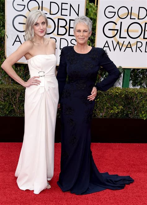 Jamie Lee Curtis And Her Daughter Annie Guest Celebrities With Their