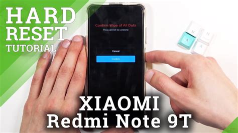 How To Hard Reset XIAOMI Redmi Note 9T Bypass Screen Lock Wipe Data