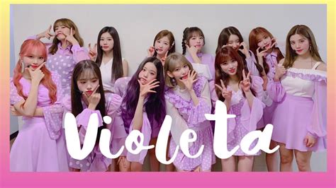 Izone 아이즈원 Violeta 비올레타 By Nommee Youtube