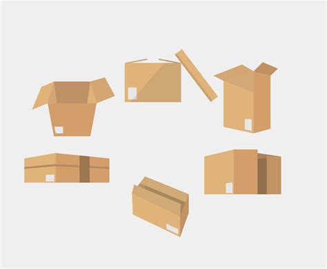 Box Packaging Vector Vector Art And Graphics