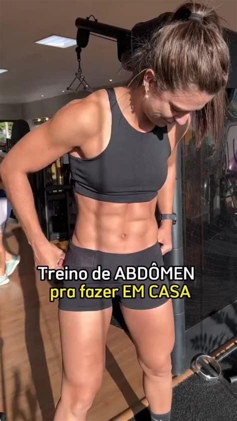 Treino Abdominal Treino Abdomen Treino Abdominal Exercícios Para