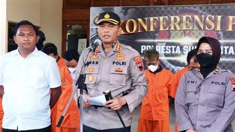 Polresta Solo Tangkap 11 Tersangka Penyalahgunaan Narkoba Masing