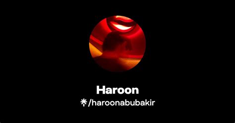 Haroon Instagram Facebook Linktree