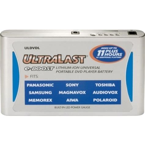 Best Buy: UltraLast Universal Lithium Ion Portable DVD Player Battery ...