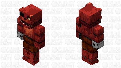 Foxy The Pirate Fox Fnaf 1 Minecraft Skin