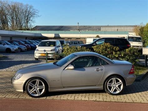 Mercedes Benz SLK Klasse 200 KOMPRESSOR 2003 ZWART LEER KANS