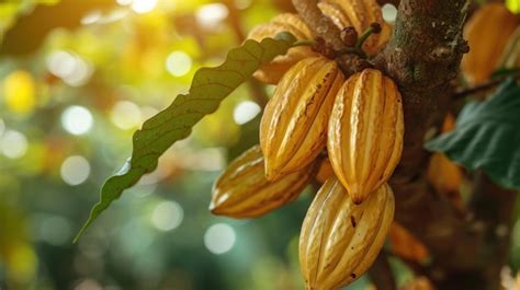 Premium Photo Harvest Cocoa Discover The Exuberant Cocoa Plantation