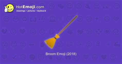 Broom Emoji Icon at Vectorified.com | Collection of Broom Emoji Icon free for personal use