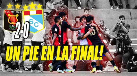 RESUMEN ANÁLISIS MELGAR 2 0 SPORTING CRISTAL LA MEJOR VERSIÓN