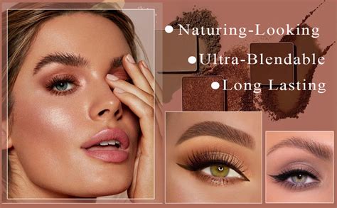 Amazon 9 Colors Matte Naked Eyeshadow Palette Taupe Brown Nude Neutral Eye Shadow Makeup