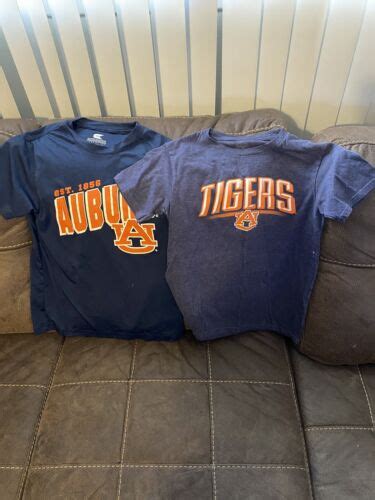 Auburn Tiger Kids Shirt Large 12 1414 Ebay