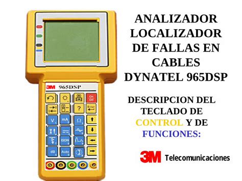 PDF ANALIZADOR LOCALIZADOR DE FALLAS EN CABLES DYNATEL XDSL DE