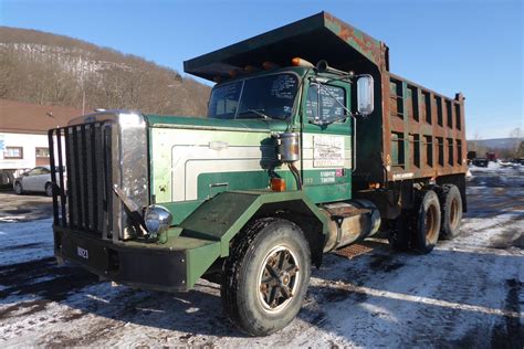 1985 Autocar Dx Tandem Axle Dump Truck For Sale By Arthur Trovei And Sons