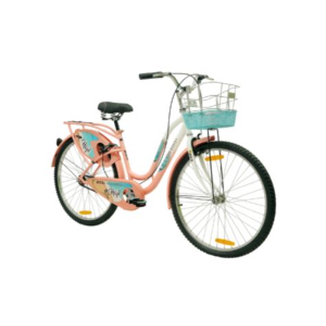 Bsa Ladybird Hazel Cycle For Girls Women Macaron Pink Ivory White