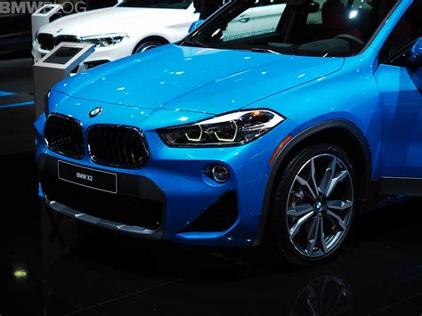 2018 Detroit Auto Show Bmw X2 In Misano Blue