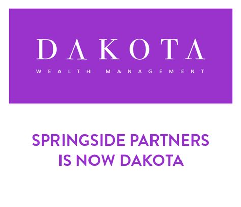 Dakota Wealth Management To Acquire Springside Partners Dakota Wealth Management