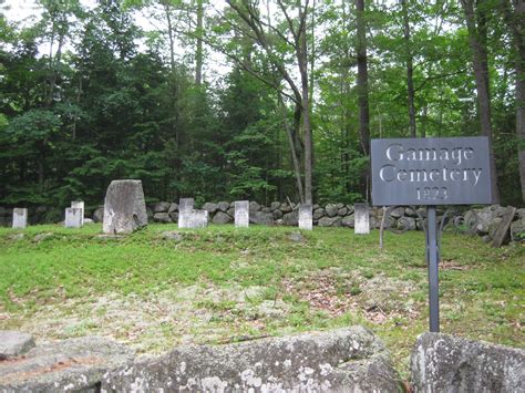 Gamage Cemetery En Sweden Maine Cementerio Find A Grave