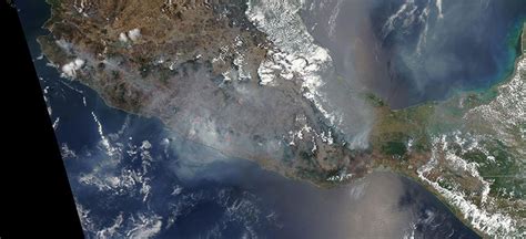 Fotos ¡la Nasa Captó Los Incendios Forestales En México Desde El