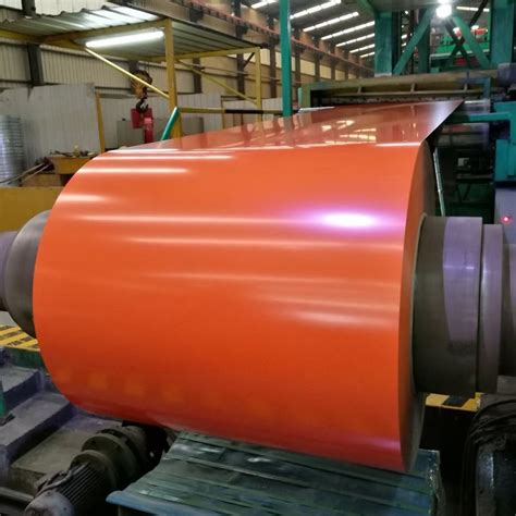 Prepainted Galvalume Ral Color Coil Color Coated PPGI Steel Coil For